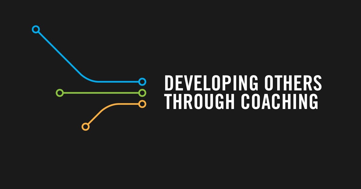 Developing Others Through Coaching